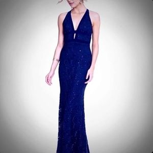 B. Darlin sequined lace gown. size 1/2